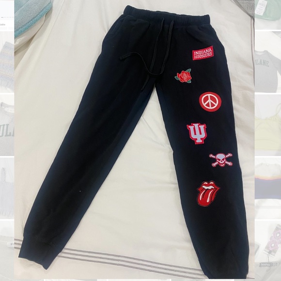 By gabby black Indiana University joggers - Picture 1 of 2